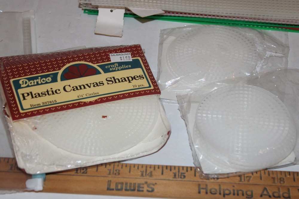 Plastic Canvas Supplies, Mesh Sheets and Shapes