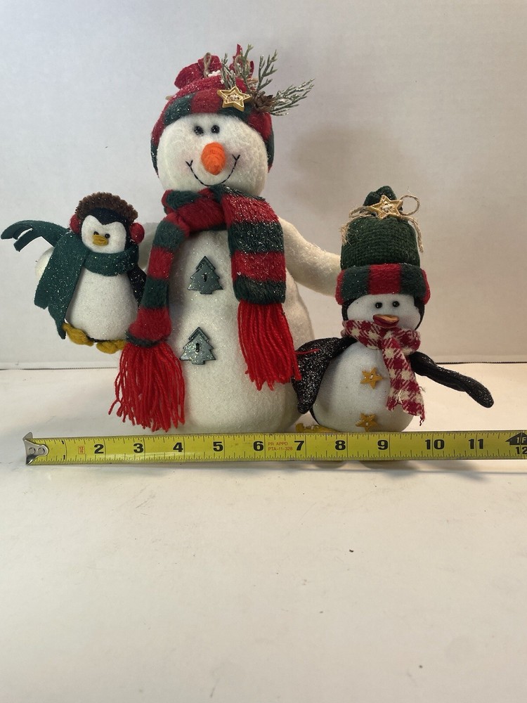 Snowman And Penguins