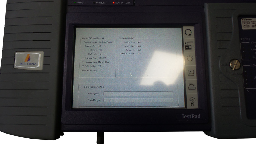 Acterna FST-2802 TESTPAD - Free Shipping