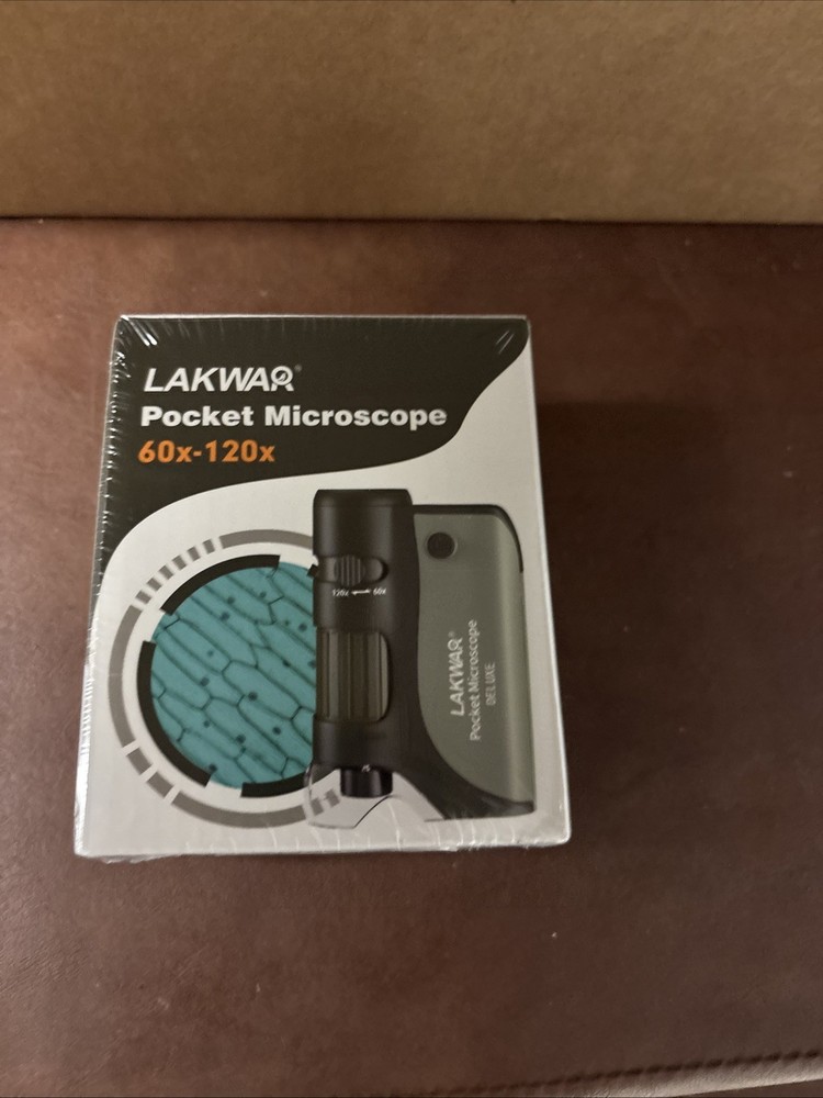 Lakwa Pocket Microscope 60x-120x