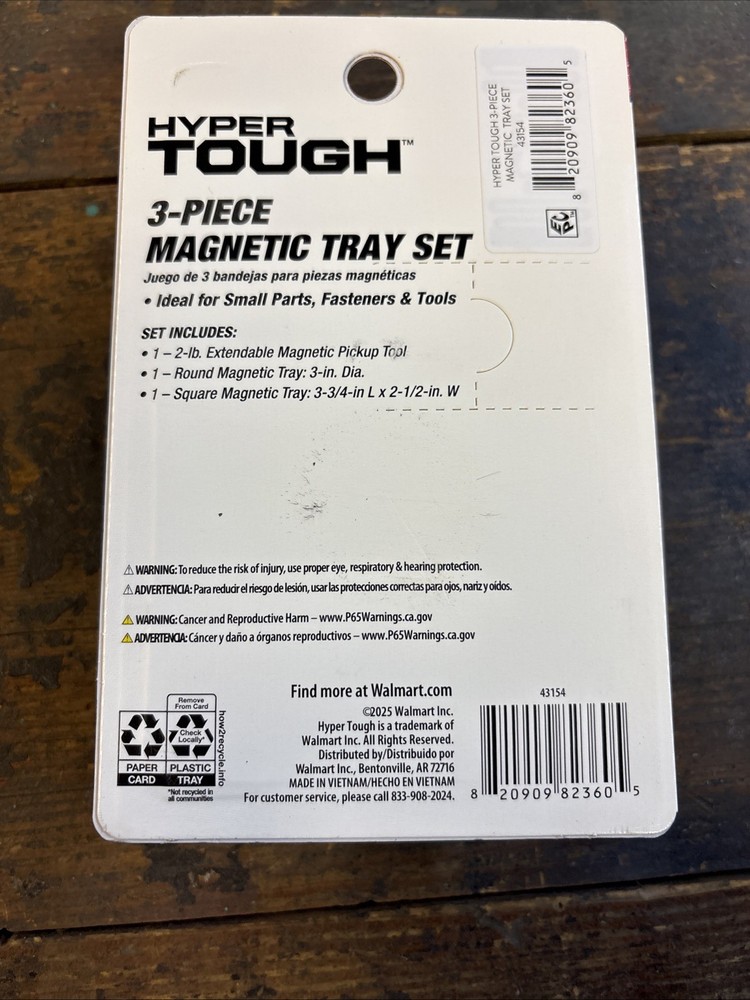 Hyper Tough 3-piece Magnetic Tray Set