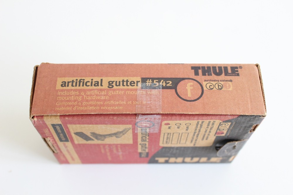 Thule Car Rack System Artificial Gutter #542 NEW