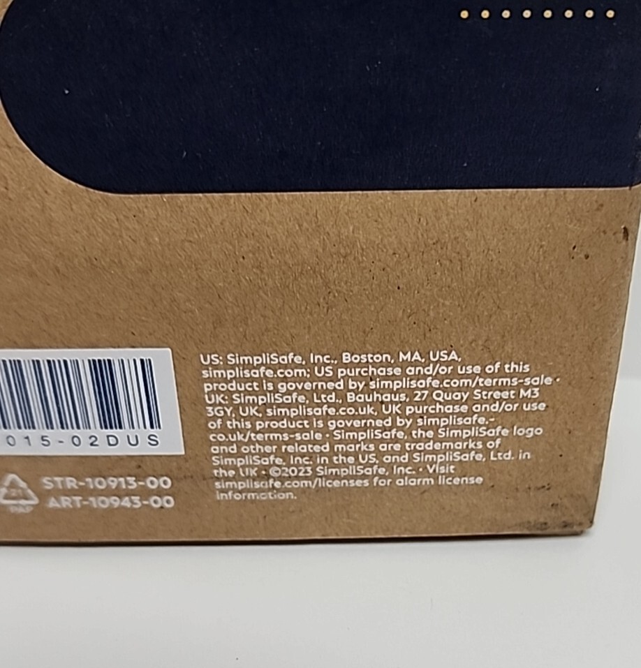 Simplisafe Audio Enhancer NIB