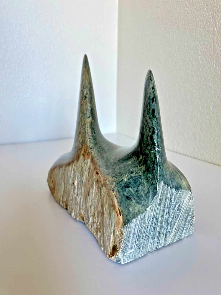 AMAZING STONE SHARK SCULPTURE