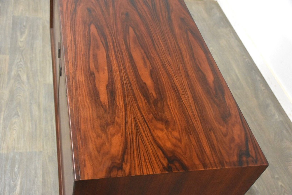 Danish Modern Rosewood Sideboard Credenza