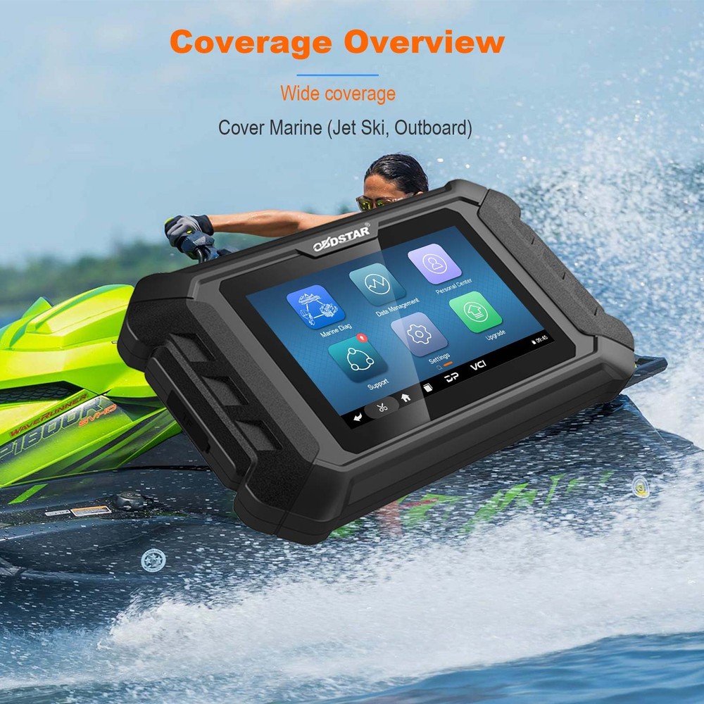 OBDSTAR ISCAN for YAMAHA Marine Diagnostic Code Read Clear Data Flow Action Test