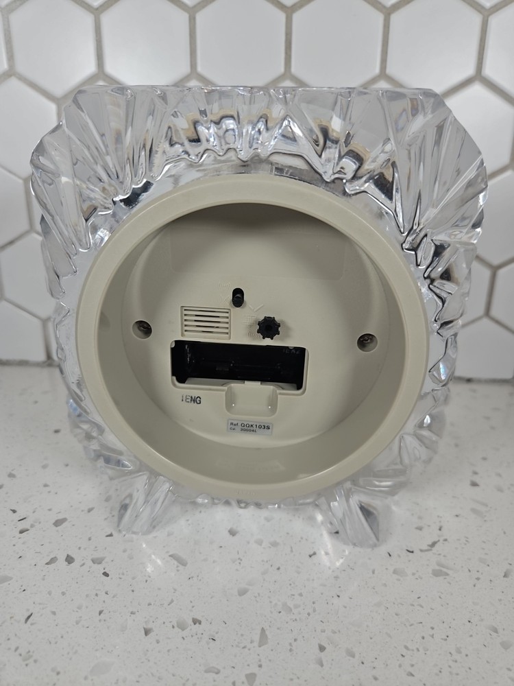 Seiko Quartz Crystal Clock Ref#QQK103S