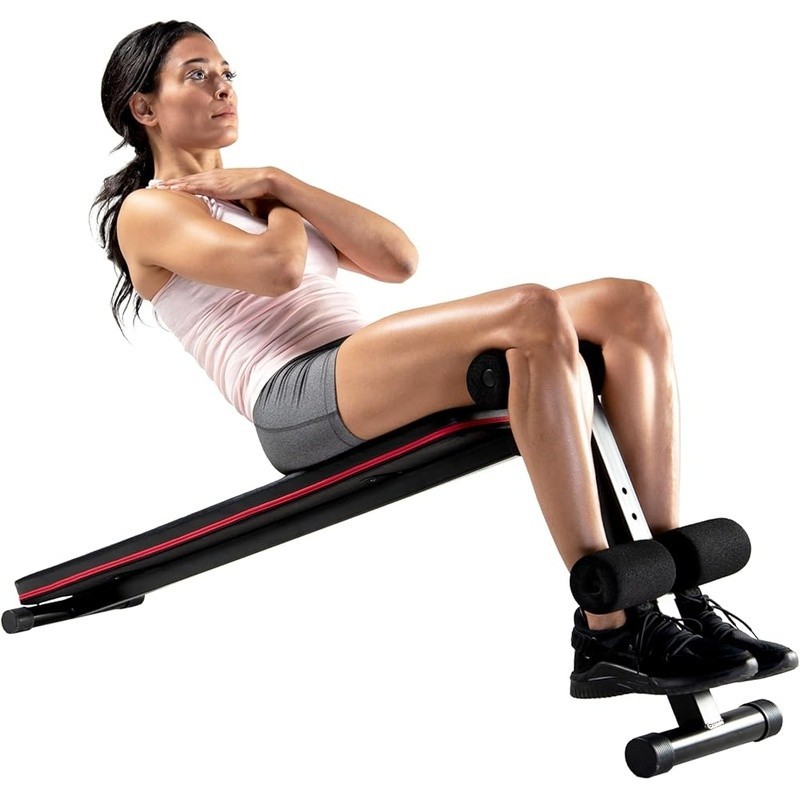 Durable Steel Slant Board Adjustable Workout Bench Core Strength Training New