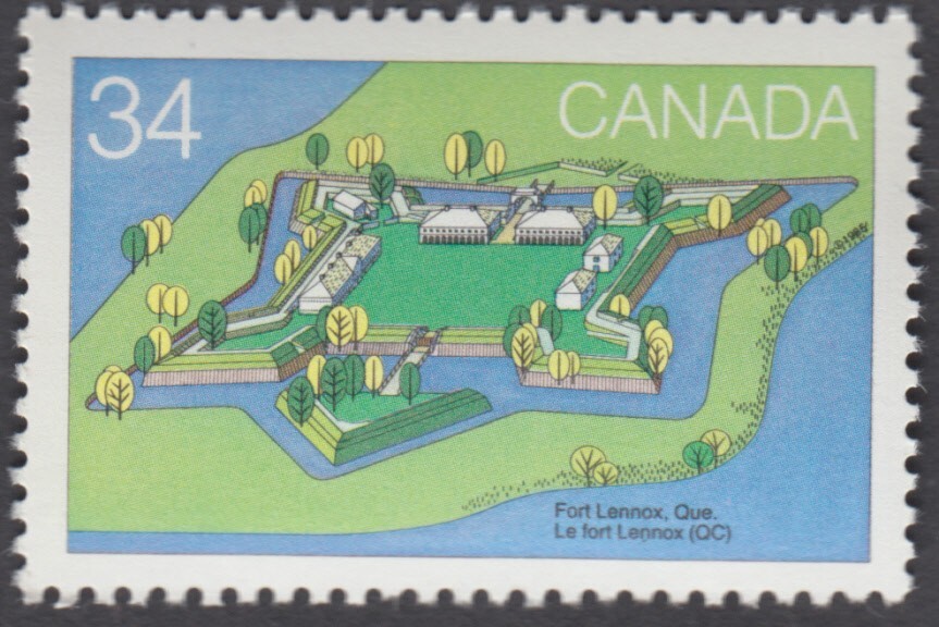 Canada - #1057 Canadian Forts - MNH