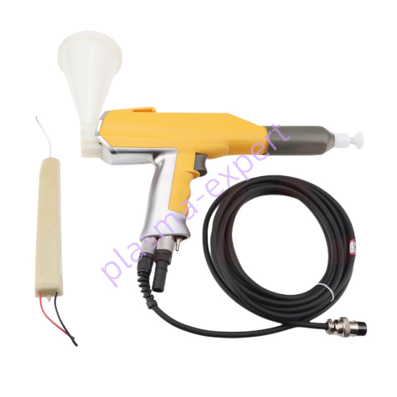 Powder Coating Spray Gun for Easy Operate (incl. cascade，nozzle，cup，cable)