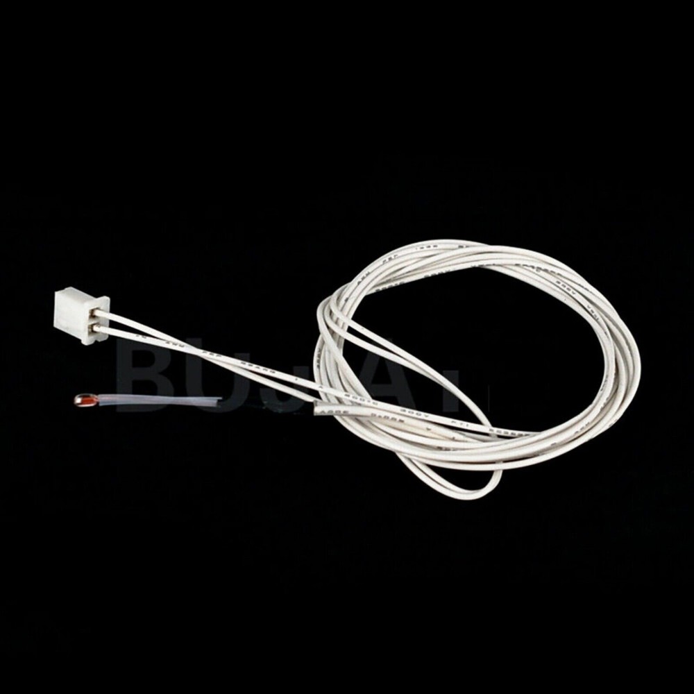 1.5m 100K NTC 1% 3950 Thermistor With Terminal 3D Printer Temperature Sensor
