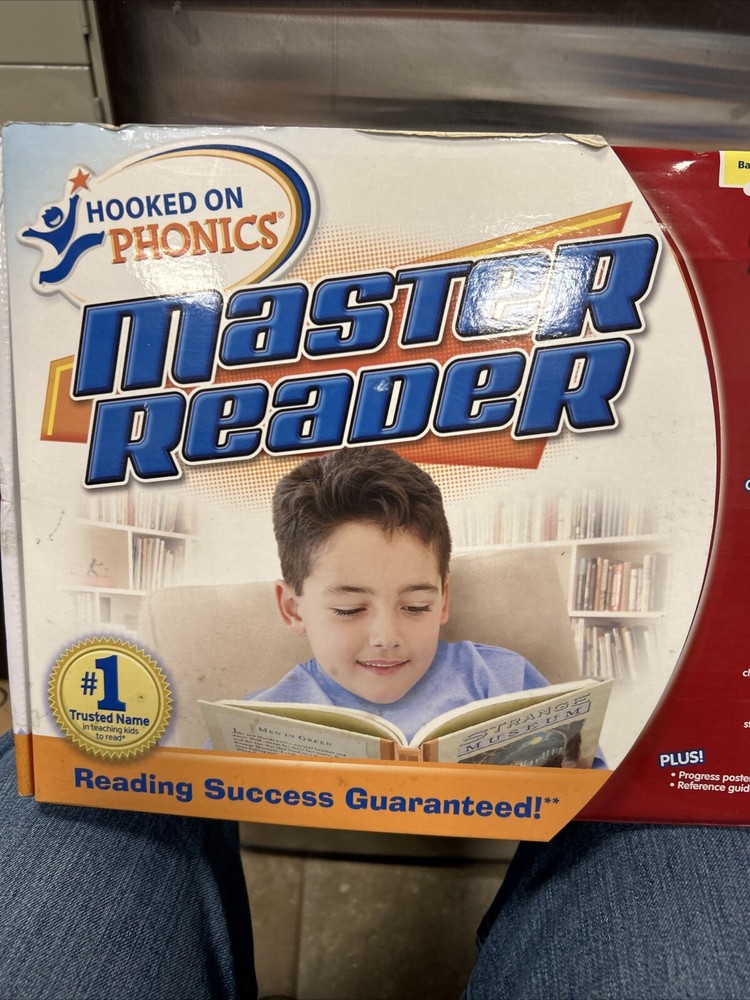 Hooked on Phonics Master Reader 2nd to 6th Grade 7+ Years Old - Complete In Box