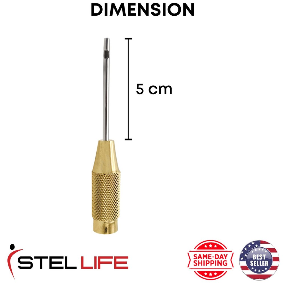 Liposuction Cannulas 1 Central Hole 3mm x 5cm Fat Transfer Plastic Surgery Tools