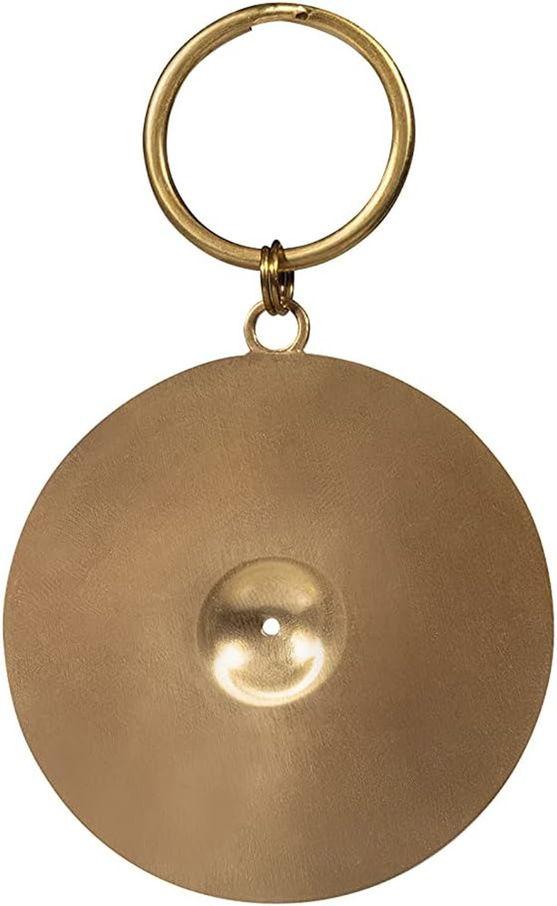 Brass Cymbal Keychain