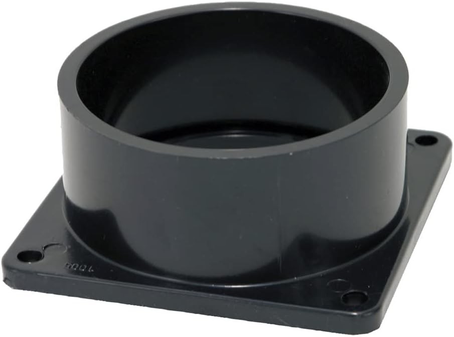 Valterra T1005 3" Slip Hub Flange , Black 3 Hub,