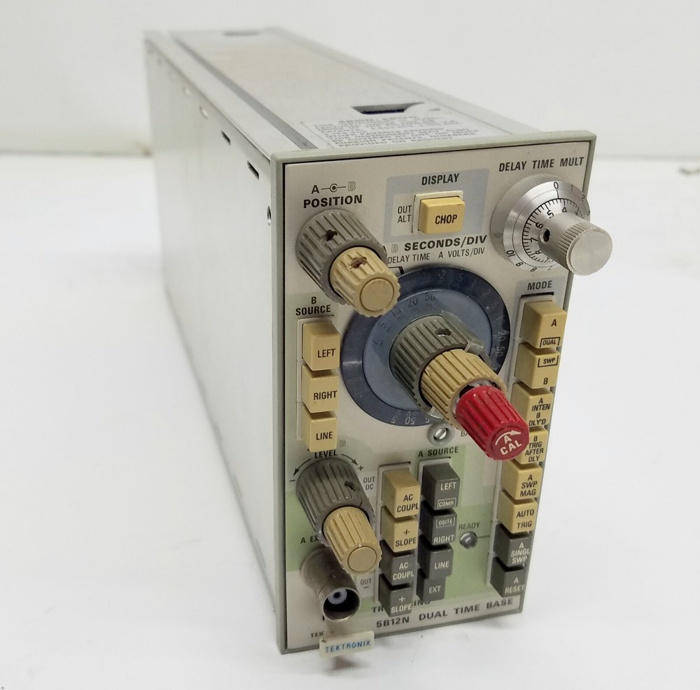 Tektronix 5B12N Dual Time Base Module