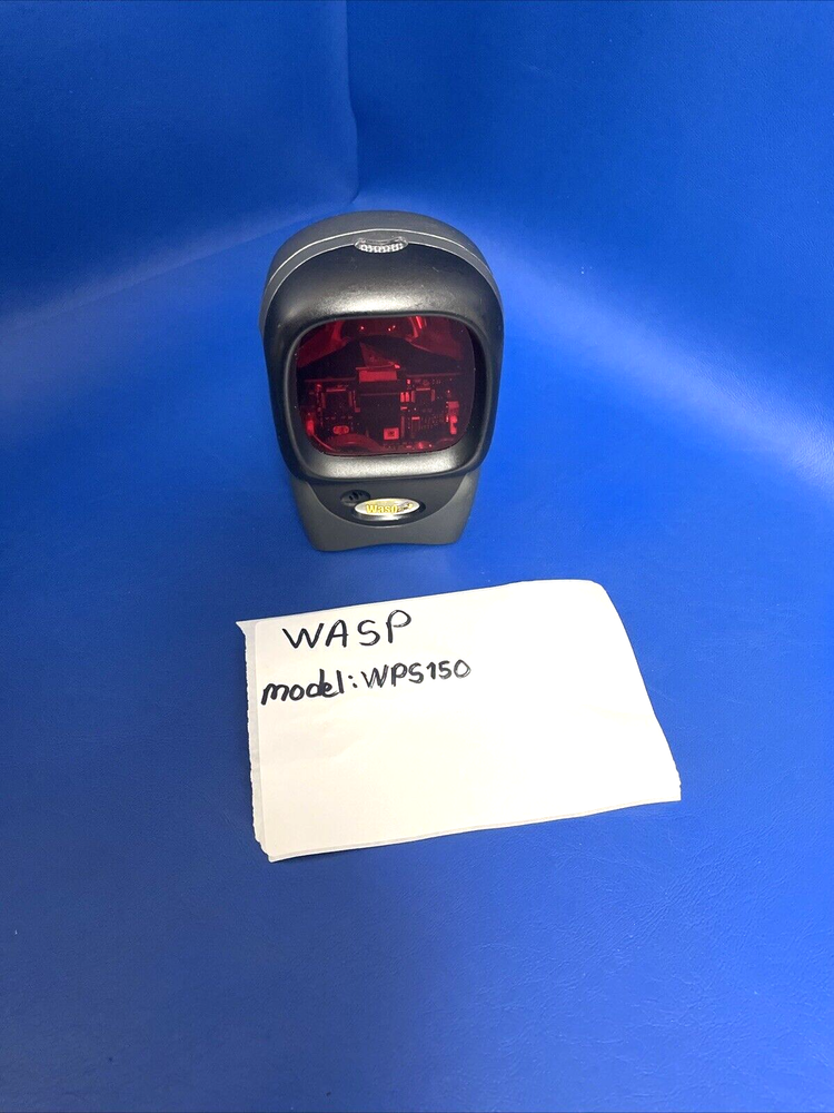 USED WASP WPS150 BARCODE SCANNER/NO CABLE CORD/WORKING
