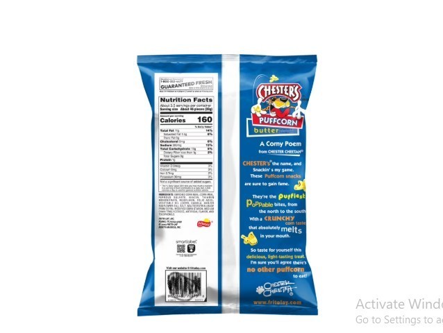 Chester’s Butter Puffcorn, 3.25 oz
