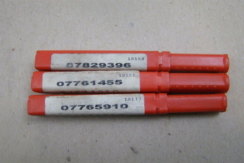(3) Moon Cutter Co. Round End Mill & 4 Flute Flat Assortment