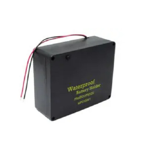 (1 pc) 3 x D Cell Waterproof Battery Holder with On/Off Switch