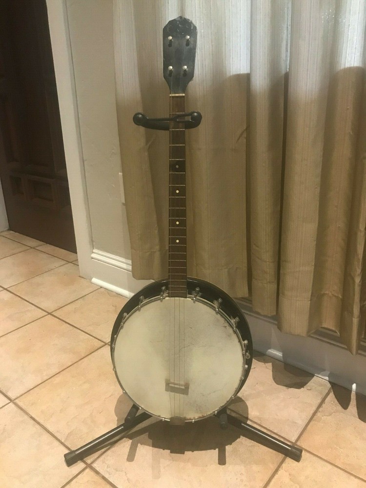 Antique Banjo 4 Strings with Standart