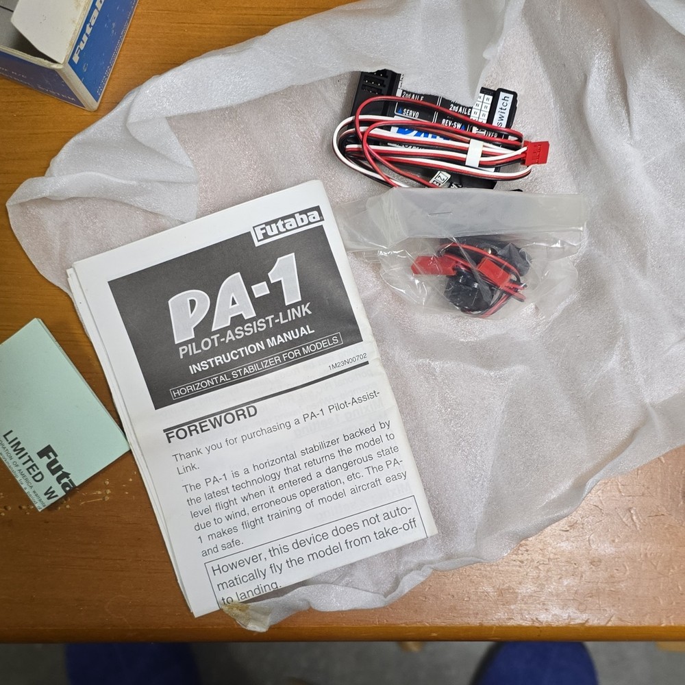 Futaba PA-1 Pilot Assist Link Auto Pilot System for Model Airplanes