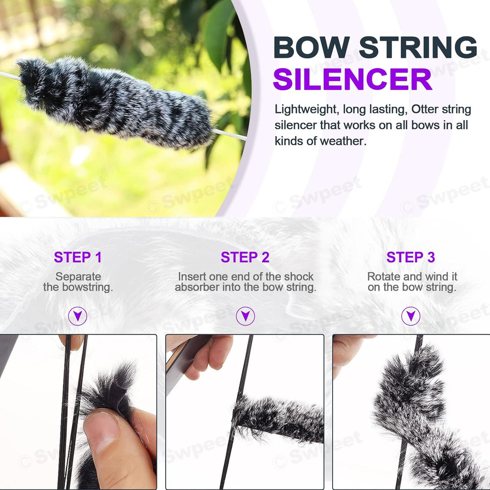 17Pcs Archery Bow String Tools Kit, Archery Nocking Buckle Plier, Bowstring Nock