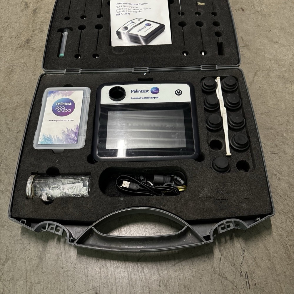 Palintest Lumiso Pooltest Expert Pool Water Testing Solution! Used