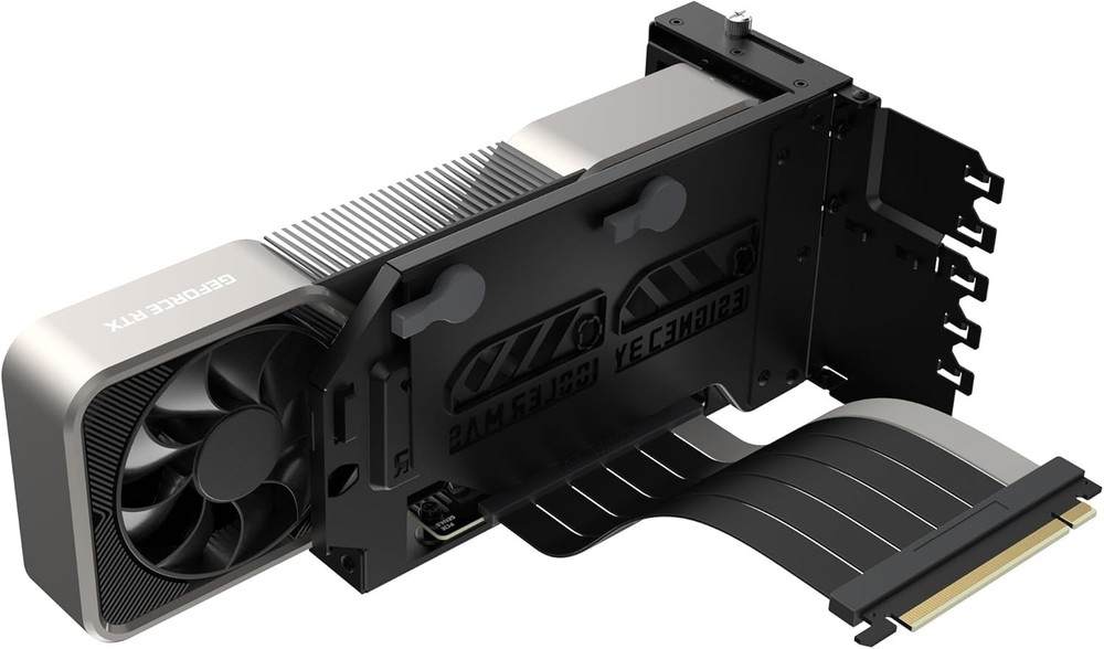 Vertical GPU Holder Kit V3, for E-ATX/ATX/mATX PC Case & PCI-E 4.0 Devices, Adju