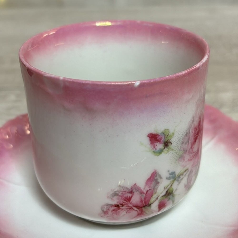 Rose Teacup & Saucer