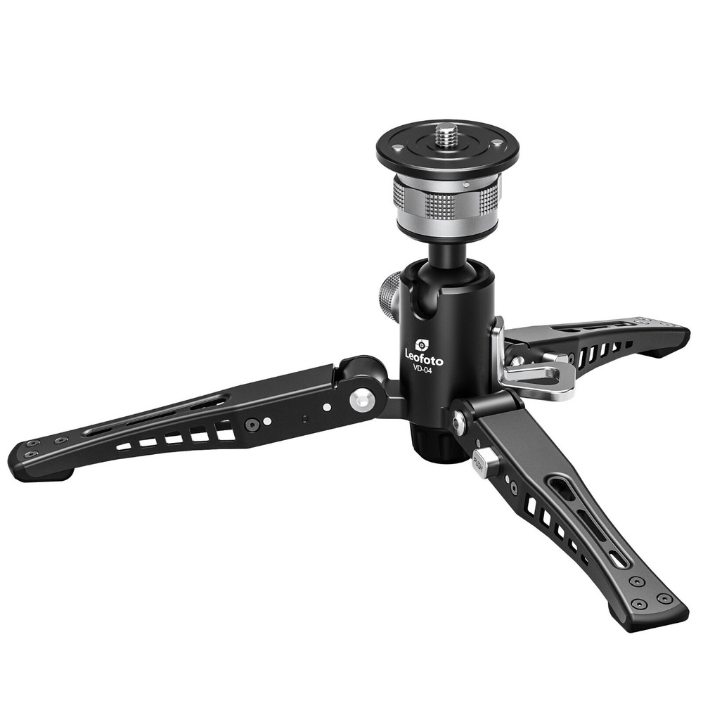 Leofoto MF-324C+VD-04 Upgraded Video Monopod System with Base