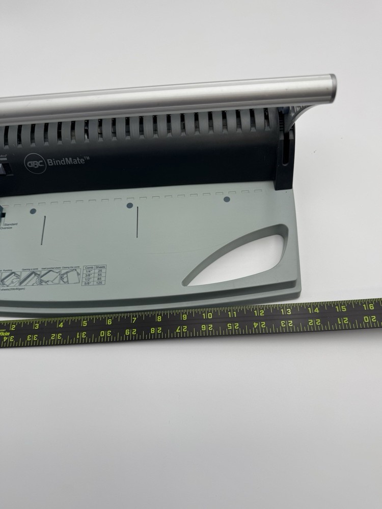 GBC BlindMate binding Machine Product # 7706170 with Backbones