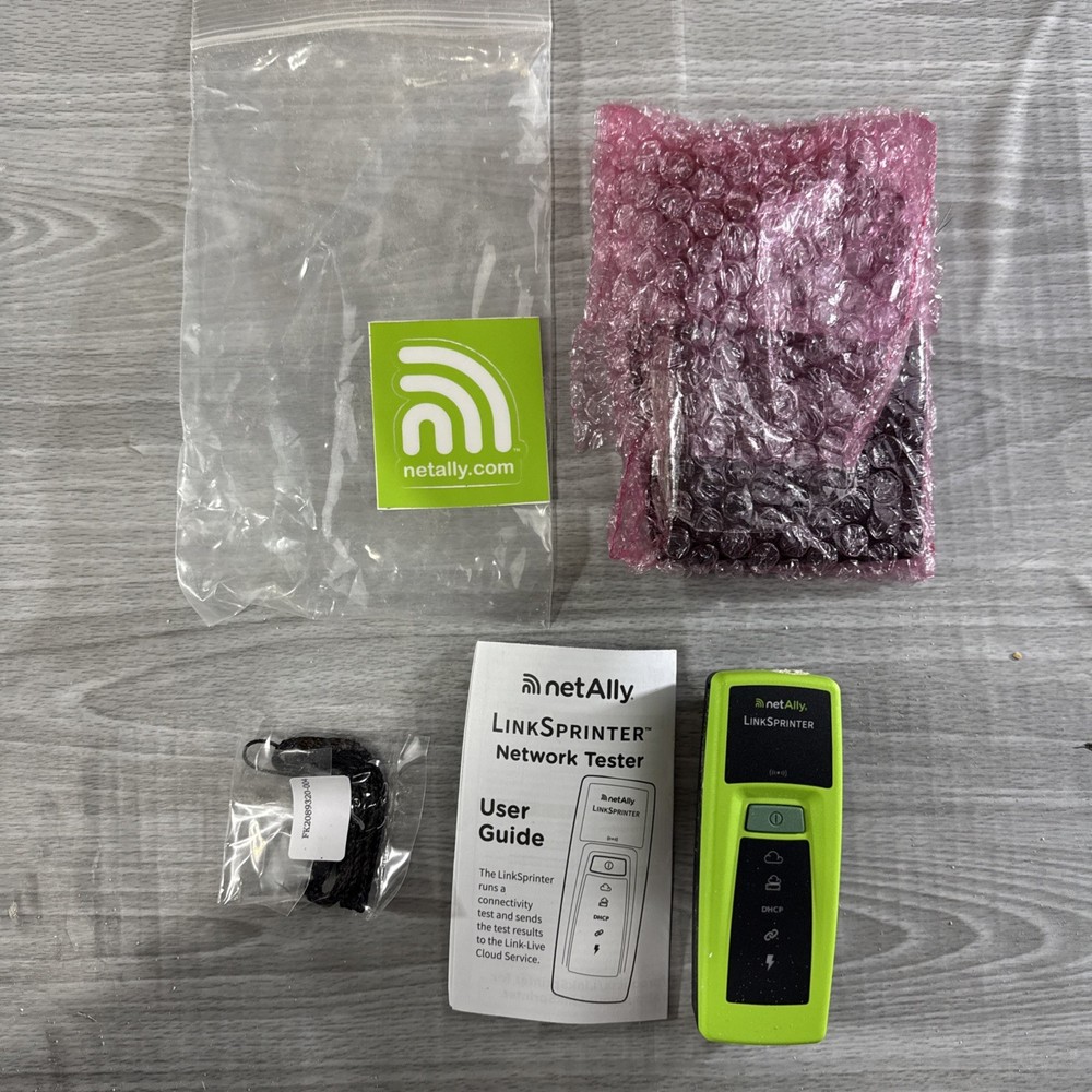 NETSCOUT LSPRNTR-300 LS-300 Pocket-Sized LinkSprinter Network Tester