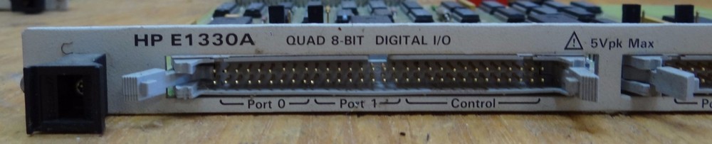 HP MODEL E1330A QUAD 8-BIT DIGITAL I/O 75000 SERIES B