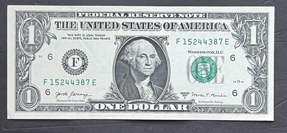Lot Of Two 2017 Error Notes From The Same Run Gas Pump Digits/Miscut