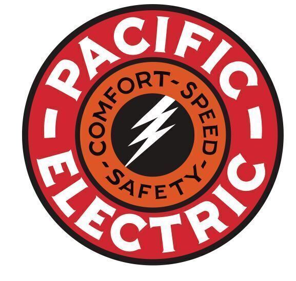 Pacific Electric Railroad Railway Train Sticker Decal