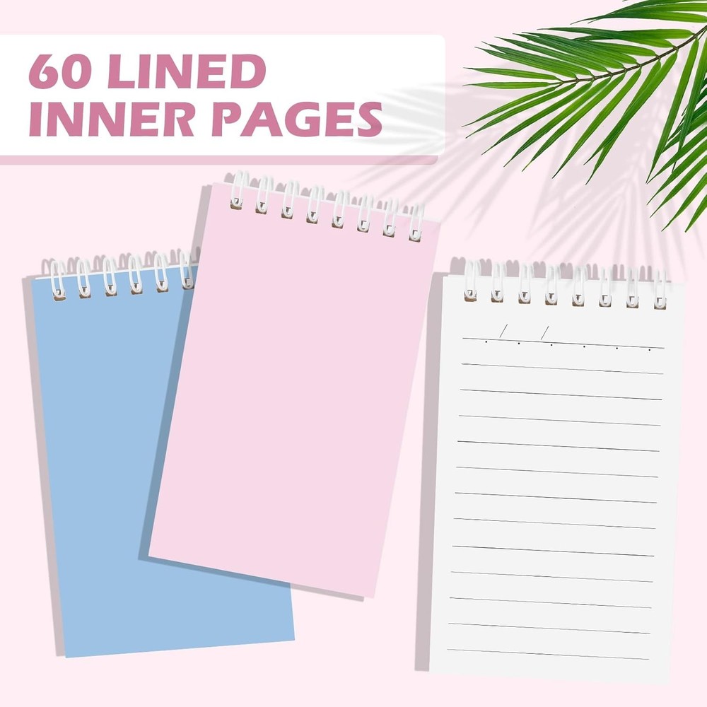 Small Notebooks, Poet Spiral Notepads With Lined Pas - The