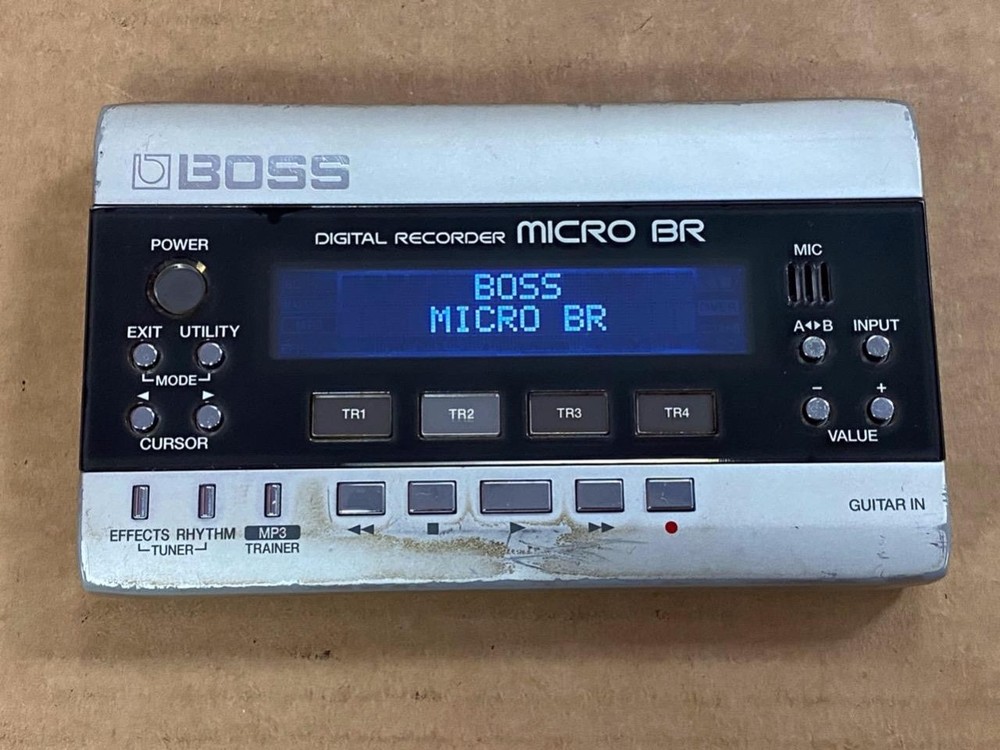 BOSS MICRO BR DIGITAL RECORDER- USED