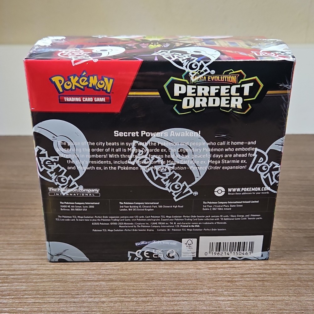 Pokémon TCG Perfect Order (36) Pack Booster SEALED