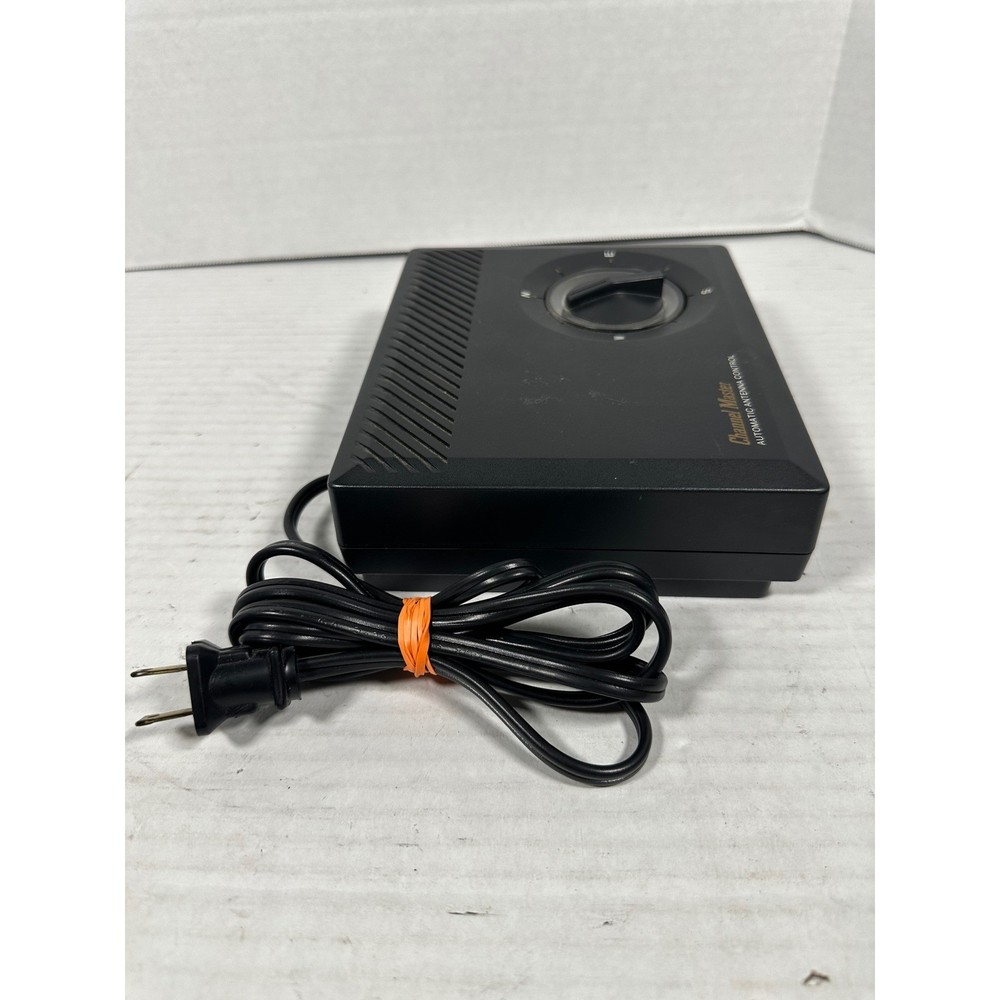 Channel Master 9510A Automatic Antenna Rotator ControlUnit Black TV Compass Dial