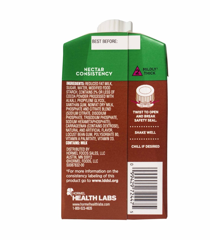 Thick & Easy Dairy Thickened Beverage Chocolate 8 oz Carton 27 Ct