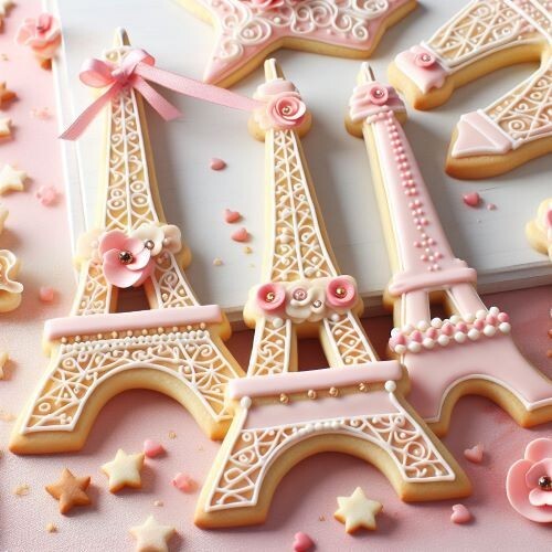 Eiffel Tower 5'' Cookie Cutter Paris Metal