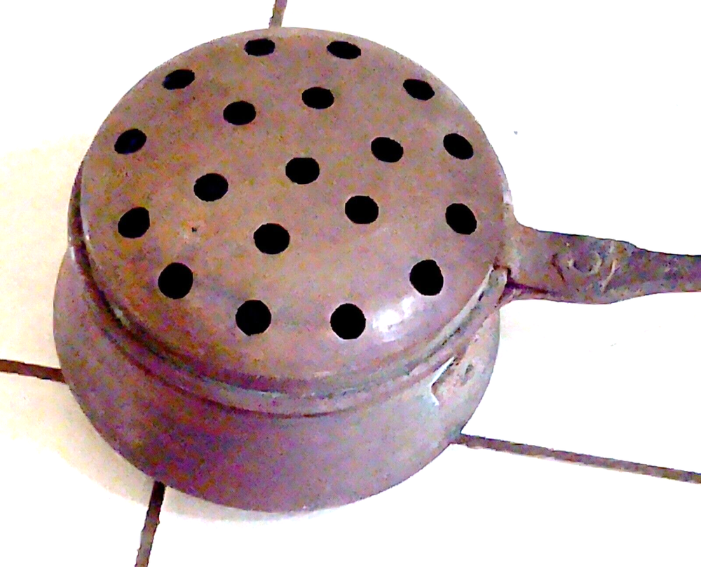 Antique Long Handle Copper Bed Warmer