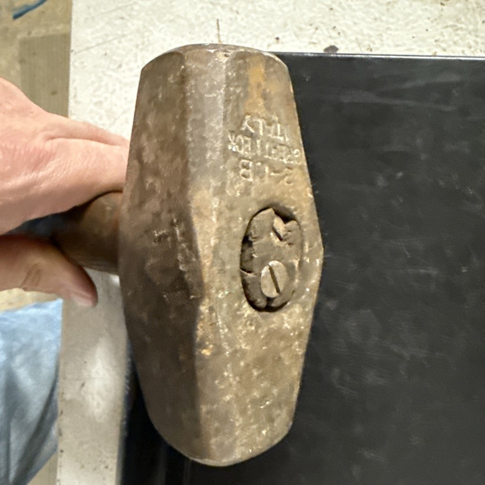 Great Neck blacksmith hammer Italy 3lb