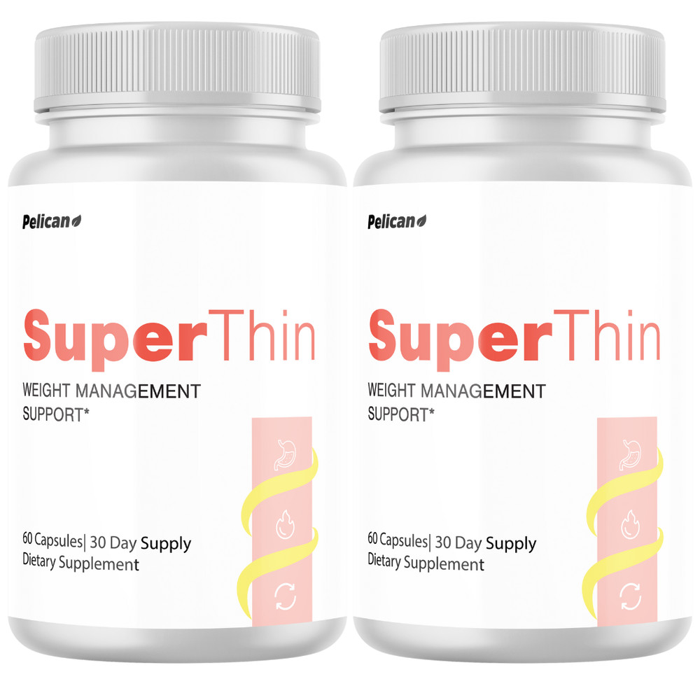 SuperThin- Keto & Weight Support- 2 Bottles- 120 Capsules
