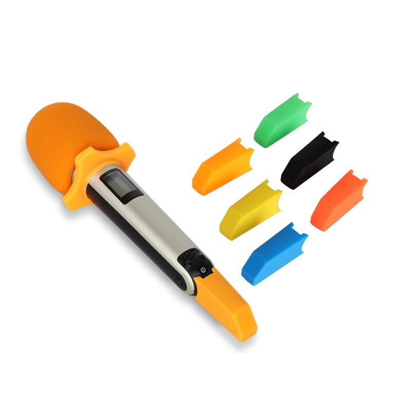 Vocal Microphone Silicone Bottom Sleeve for Sennheiser uhf Wireless Mic Handheld