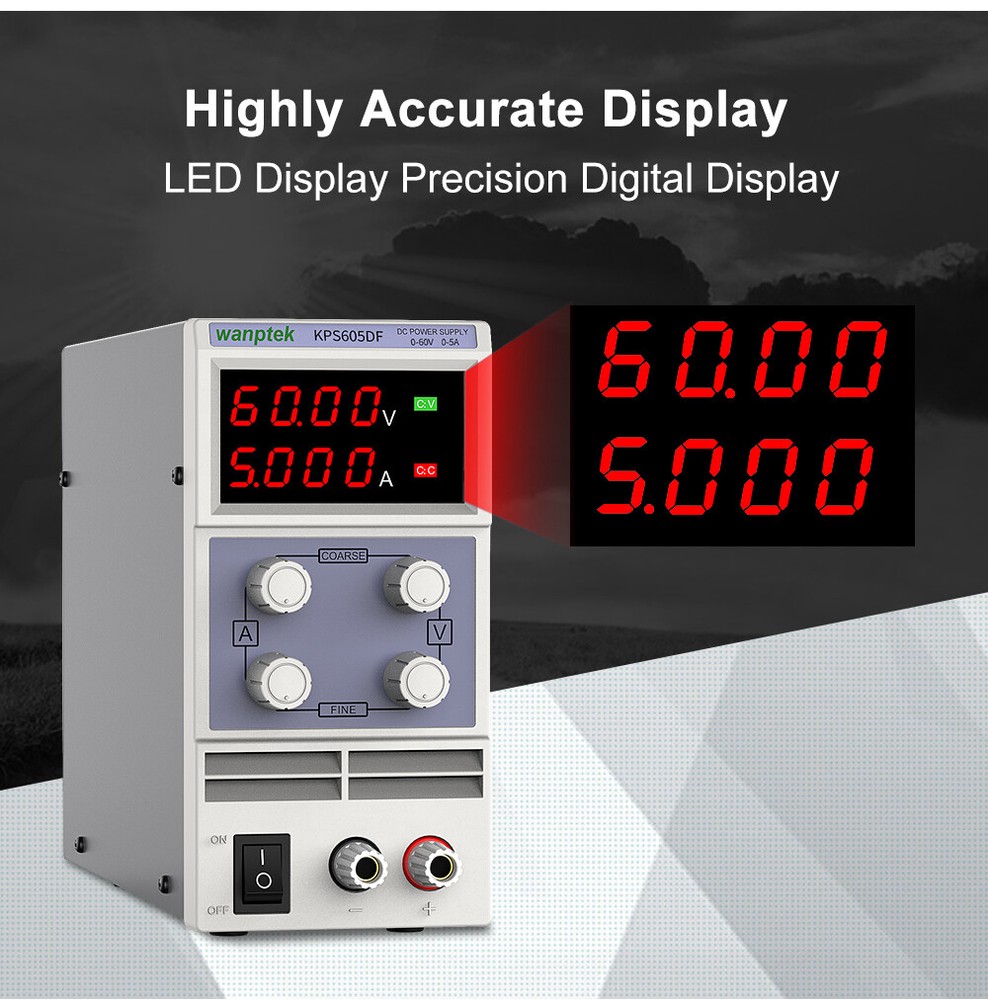 30V 60V 120V 3A 5A 10A Lab adjustable DC Power Supply Variable DC Power Source