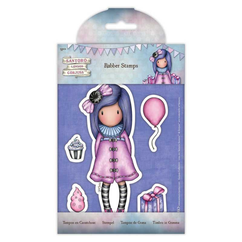 Santoro  Rubber Stamps - GORJUSS - SANTORO