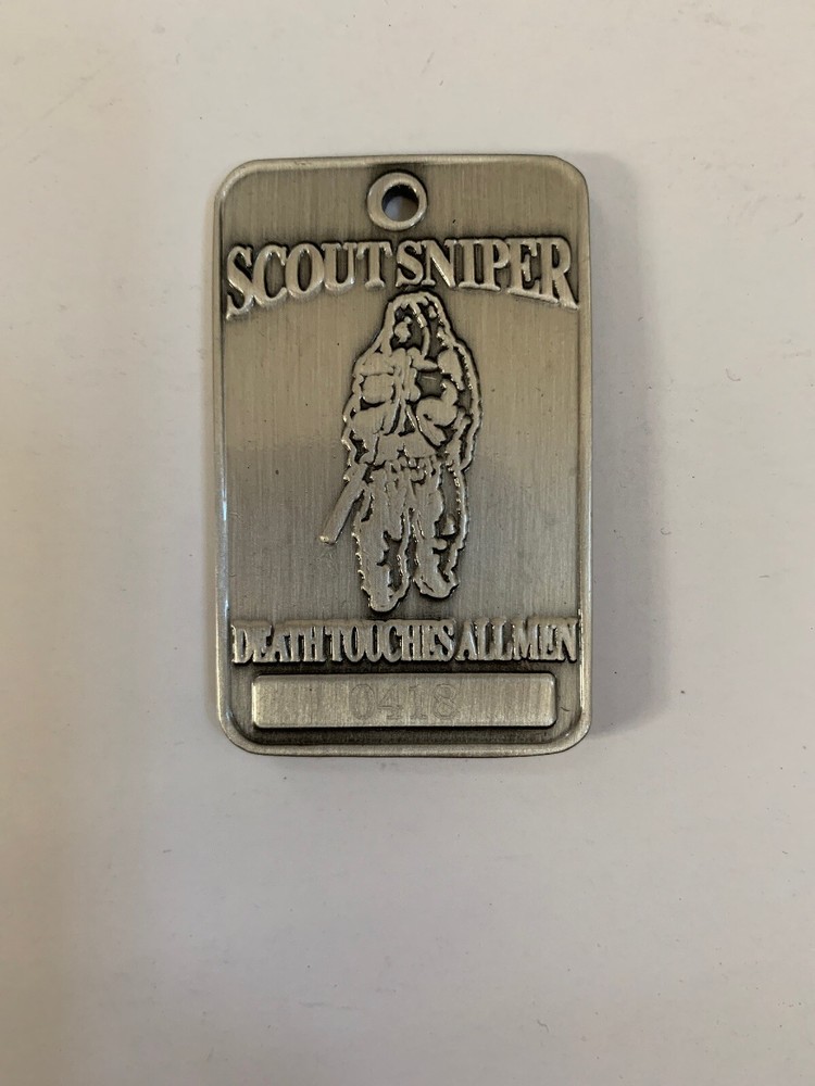 USMC Scout Sniper Coin 8541