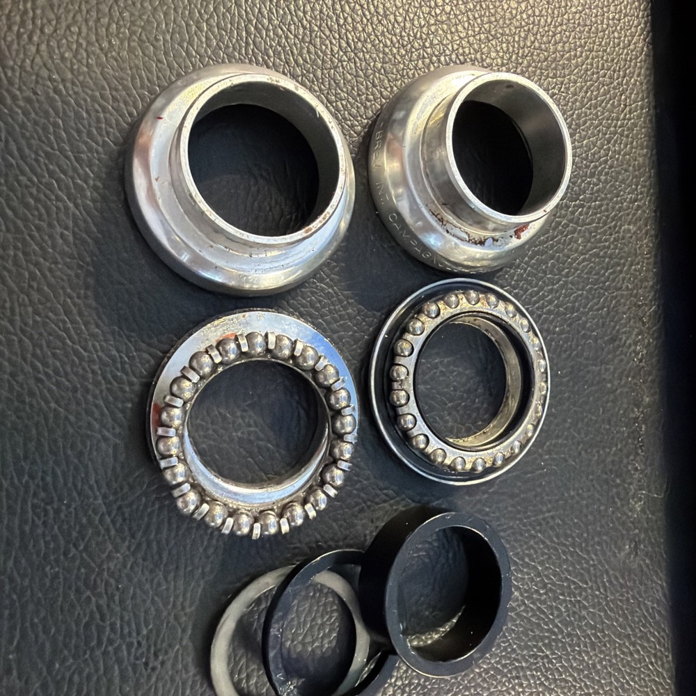 Campagnolo Record Headset 1 1/8" Threadless Silver Used